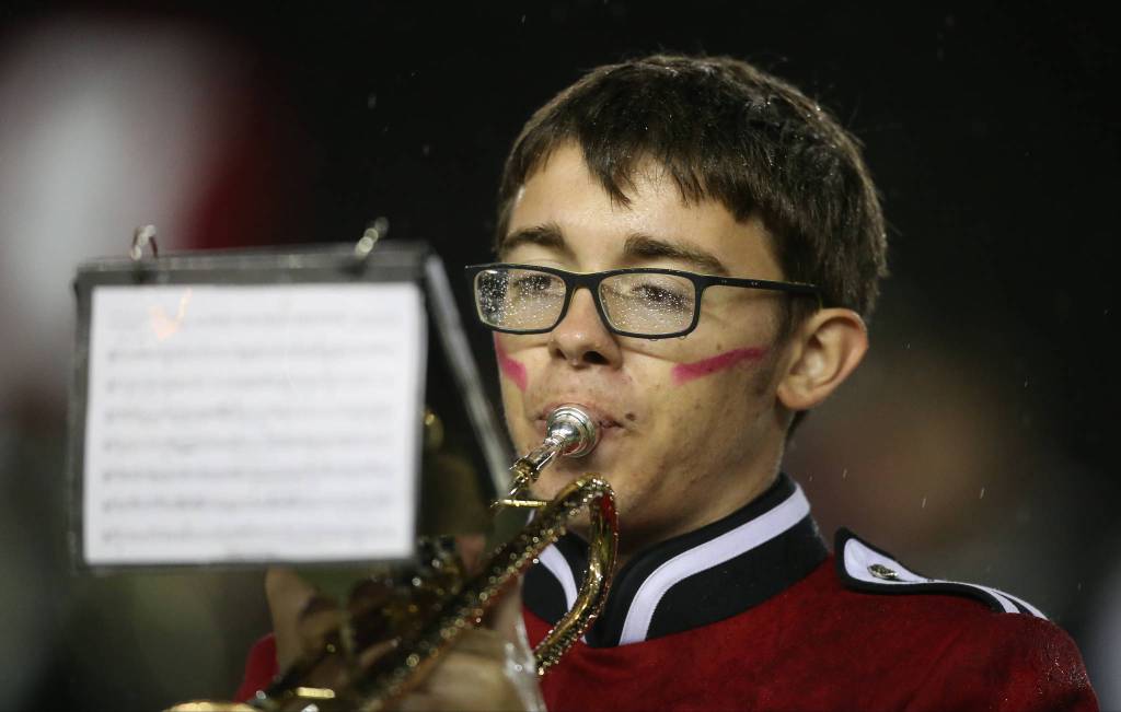Shorecrest beat Snohomish 36-35 at Veterans Stadium at Snohomish High School on Friday, Oct. 4, 2019 in Snohomish, Wash. (Andy Bronson / The Herald)