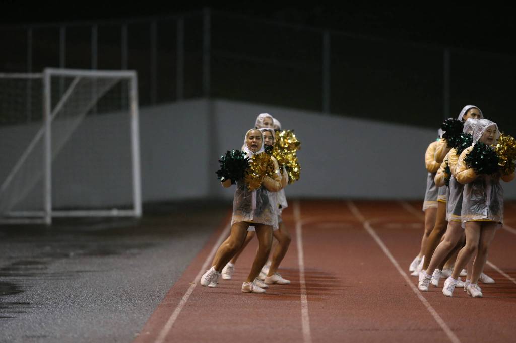 Shorecrest beat Snohomish 36-35 at Veterans Stadium at Snohomish High School on Friday, Oct. 4, 2019 in Snohomish, Wash. (Andy Bronson / The Herald)