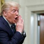 President Donald Trump speaks at the Young Black Leadership Summit at the White House in Washington on Friday. (AP Photo/Carolyn Kaster)