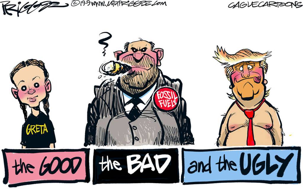 Editorial cartoons for Saturday, Oct. 5