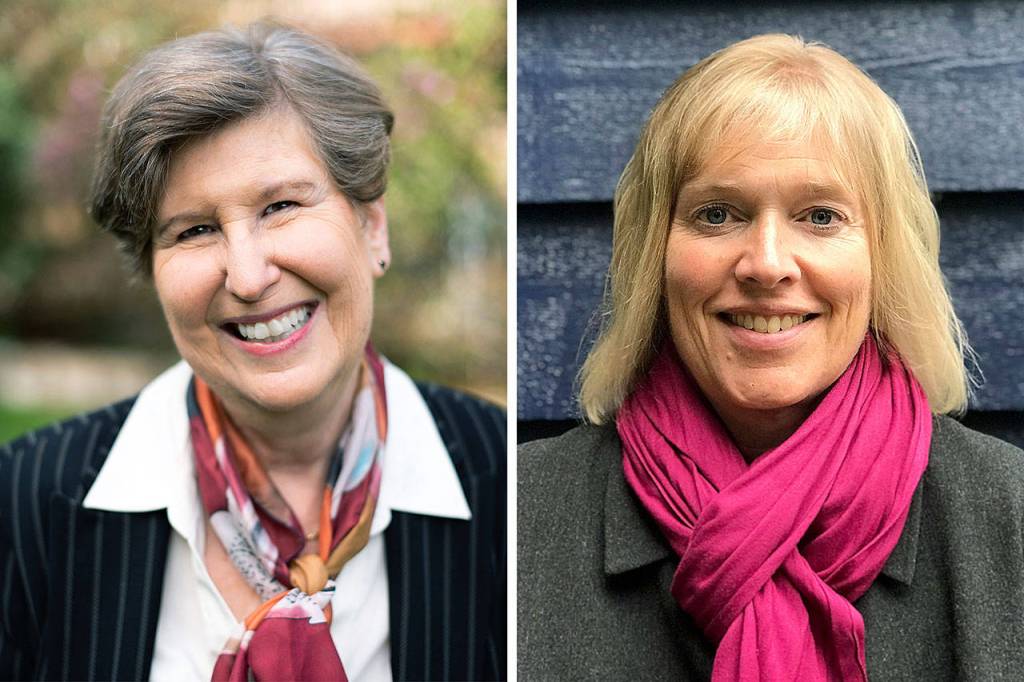 Nacy Katims (left) and Lisa Hunnewell