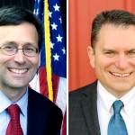 Bob Ferguson (left) and Brett Rogers.