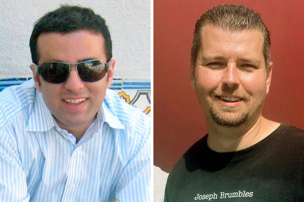 Cyrus Habib (left) and Joseph Brumbles.