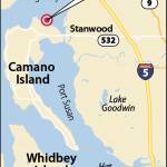 The location of English Boom Historical Park. (Jacie Landeros / The Herald)