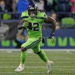 Seahawks running back Chris Carson piled up 118 yards rushing last Thursday in a win over the Rams. (AP Photo/Stephen Brashear)