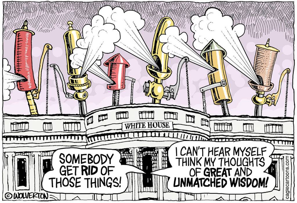 Editorial cartoons for Thursday, Oct. 10