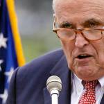 This 2018 photo shows Rudy Giuliani, an attorney for President Donald Trump, in Portsmouth, New Hampshire. As Giuliani was pushing Ukrainian officials in the spring of 2019 to investigate one of Donald Trumps main political rivals, a group of individuals with ties to the president and his personal lawyer were also active in the former Soviet Republic. (AP Photo/Charles Krupa, File)