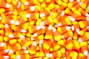 A sugar addict realizes willpower is no match for candy corn