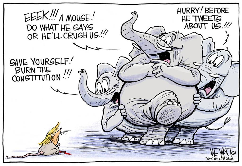 Editorial cartoons for Monday, Oct. 14