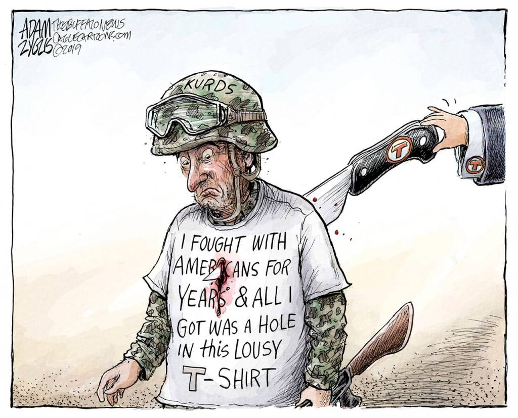 Editorial cartoons for Monday, Oct. 14