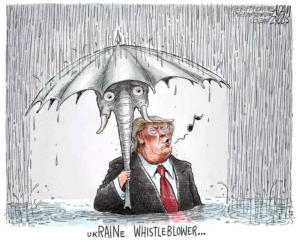 Editorial cartoons for Monday, Oct. 14