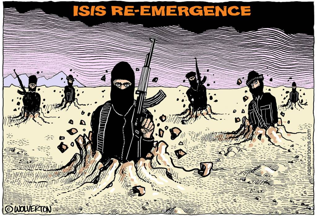 Editorial cartoons for Wednesday, Oct. 16