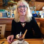 Laura Shriner celebrates her 56th birthday on Oct. 9 at a dinner in Everett. (Curt Shriner)