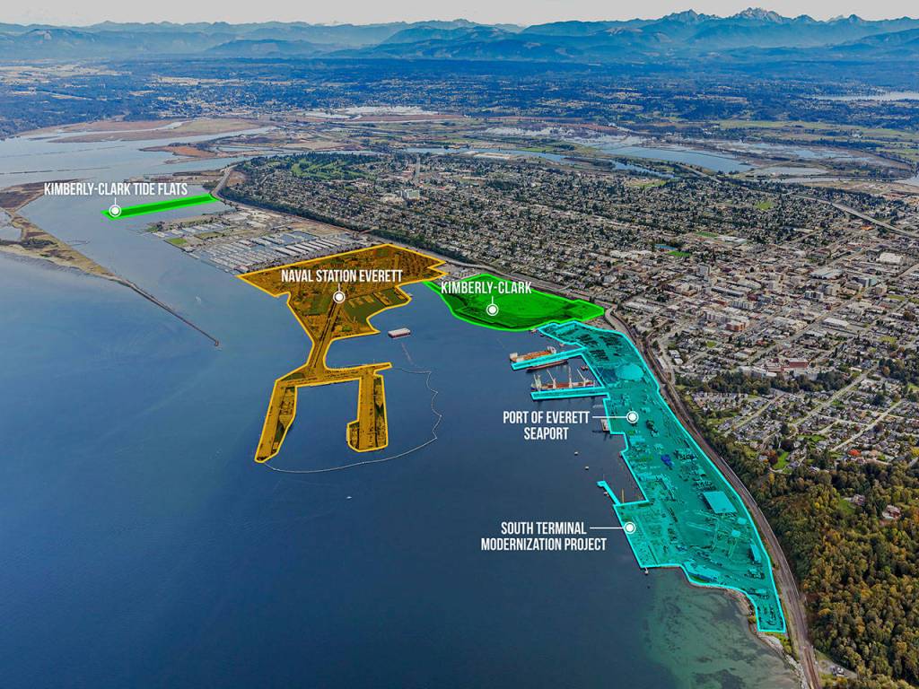 Port of Everett secures mill property, eyes shipyard lease