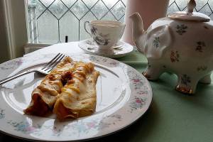Hop down Everett’s Colby Avenue for high tea at Rabbits Pantry