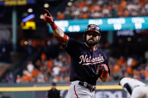 Nationals halfway home after rout of Astros
