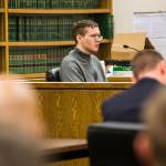 Anthony Garver testifies at the Snohomish County Courthouse on Oct. 25, 2019 in Everett, Wash. (Olivia Vanni / The Herald)