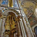 The church inside Tomars Convento de Cristo, designed at the height of Portugals sea power, is covered with elaborate motifs. (Rick Steves Europe)