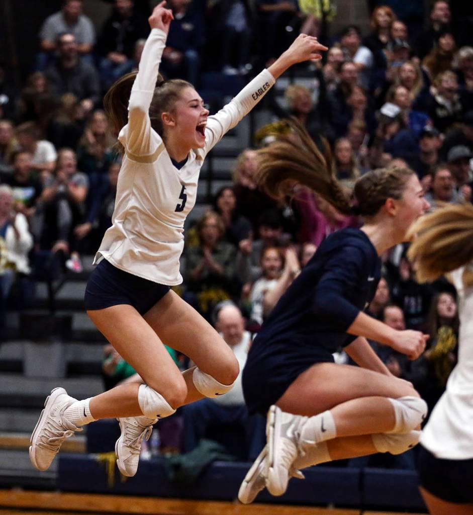 Arlington clinches Wesco 3A/2A volleyball crown