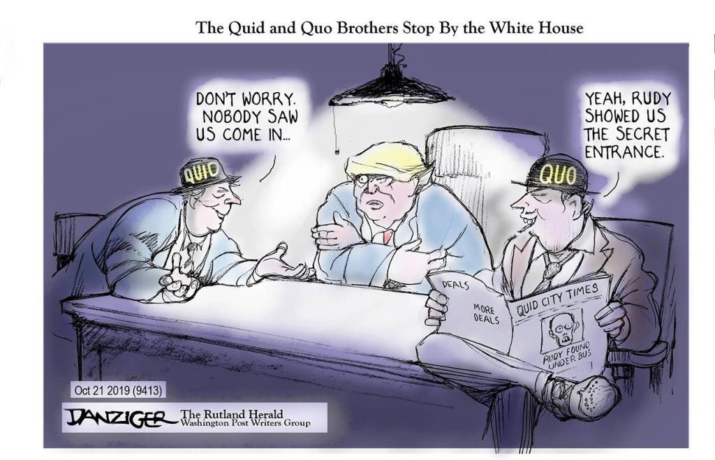 Editorial cartoons for Sunday, Oct. 27