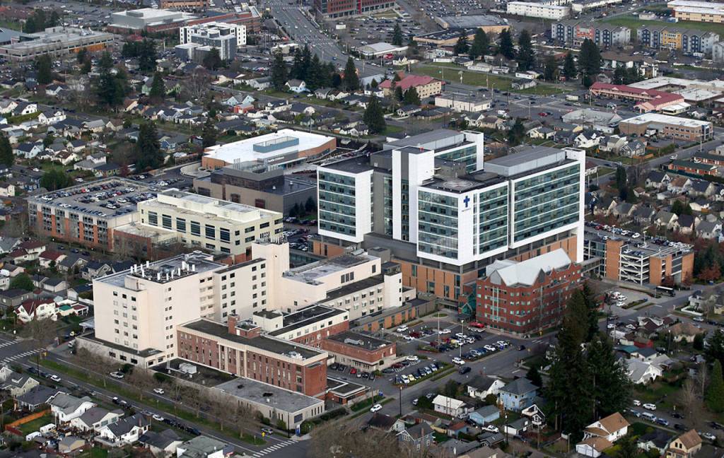 Providence Regional Medical Center in Everett. (Andy Bronson / The Herald, file)