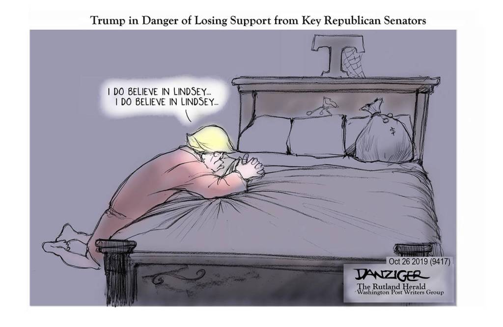 Editorial cartoons for Tuesday, Oct. 29