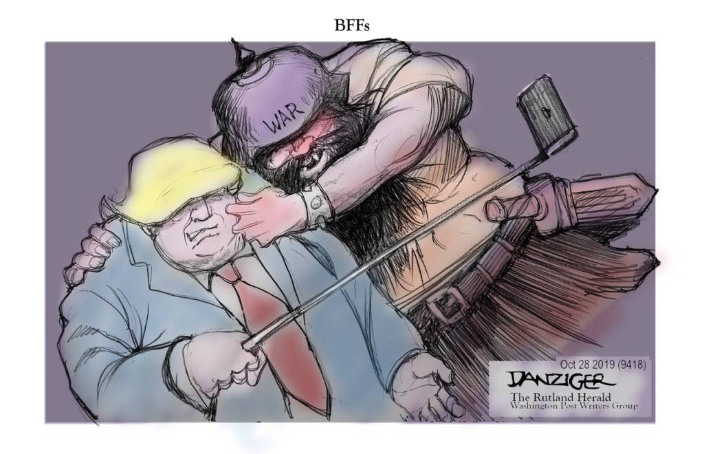 Editorial cartoons for Tuesday, Oct. 29