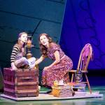 Holly Reichert (Matilda) and Marissa Ryder (Miss Honey) star in Village Theatres production of Matilda. Kathryn Van Meter won a Gregory Award for her choreography in this show. (Mark Kitaoka / Village Theatre)