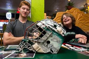 Behind Wolf’s mask: Fan contest inspired Silvertips star