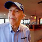 Jack Simmons, owner and manager of Burgermaster on Evergreen Way in Everett, is closing the restaurant. He has been in the restaurant business nearly 40 years. (Dan Bates / The Herald)