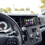 All 2020 Toyota Siennas with the Nightshade Edition package have black interiors. (Manufacturer photo)