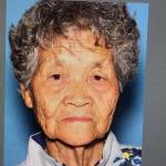 Lynnwood police were looking for an 87-year-old woman with memory impairment who walked away from a church service Sunday without money or knowing English. (Lynnwood Police Department)