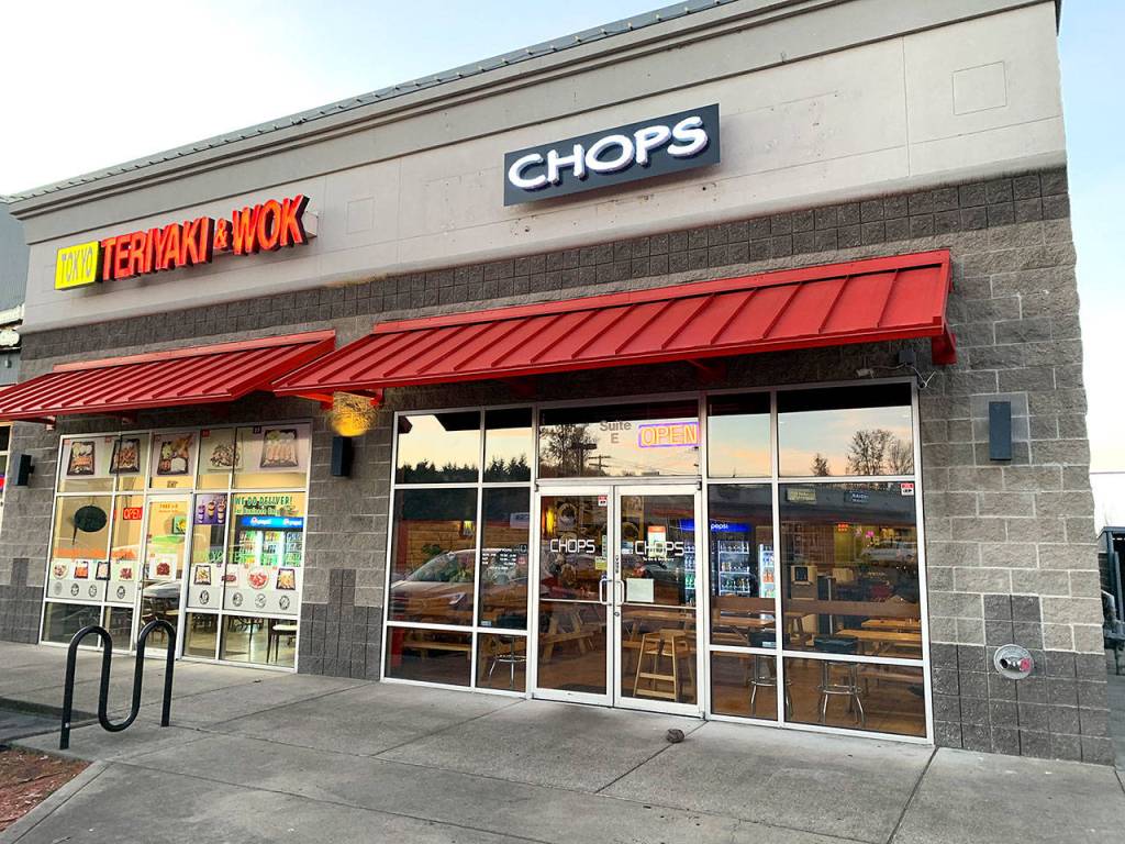 Chop Express, also known as Chops, serves a variety of Asian cuisine. (Evan Thompson / The Herald)