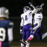 Lake Stevens is one of 13 local high school football teams playing winner-to-state games this weekend. (Kevin Clark / The Herald)