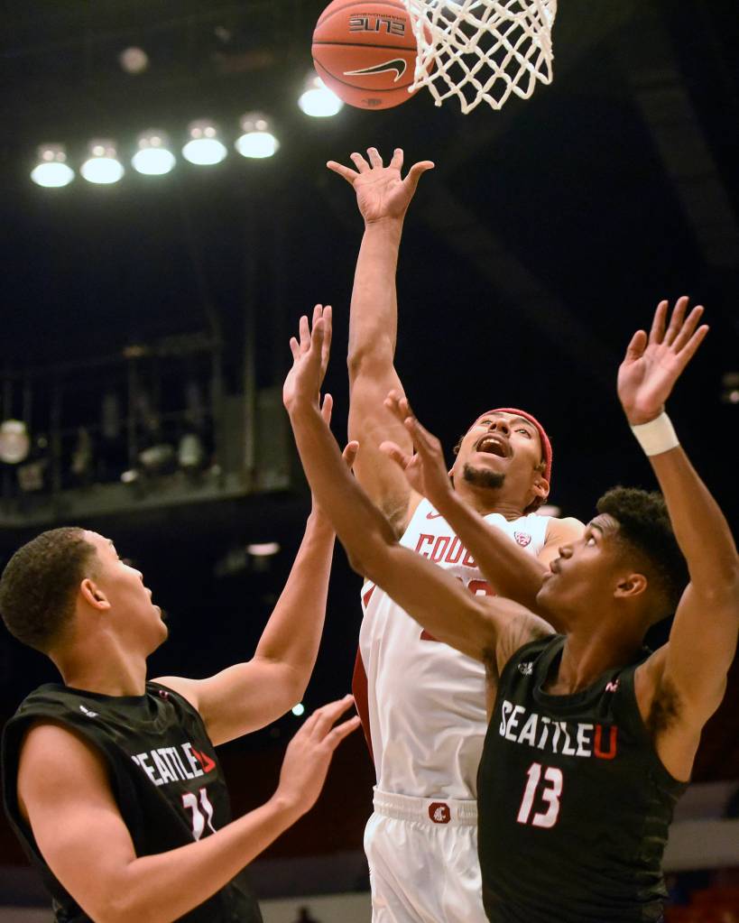 Elleby scores 27, WSU cruises past Seattle in season opener