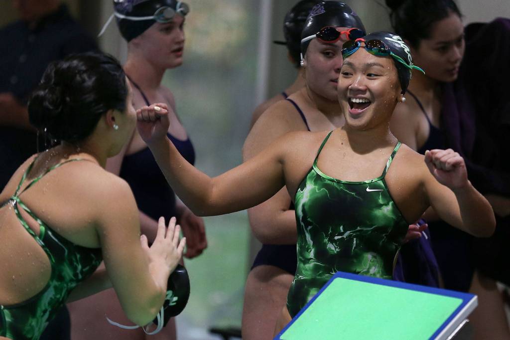 Jackson is sending three relay teams and seven individual qualifiers to state. (Kevin Clark / The Herald)