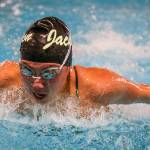 Jackson standout Mia Chang enters the state swim and dive championships as the top seed in two Class 4A individual races. (Kevin Clark / The Herald)