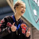 3A state swim: Snohomish diver, Stanwood swimmer defend crowns