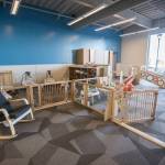 A childcare room at the new Everett YMCA (Olivia Vanni / The Herald)
