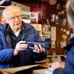 Richard Hunt, owner of the Edmonds Hobby Shop, has been in business since the early 1970s, when building model airplanes, trains, boats and locomotives was a big thing for kids. Today the shop is a labor of love for Hunt, who is semi-retired, and customers tend to be adults who want to re-live the joys of their youth. (Kevin Clark / The Herald)