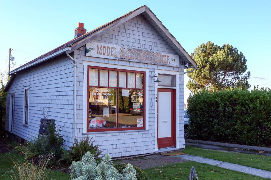 The Edmonds Hobby Shop has been in business since the early 1970s, when building model airplanes, trains, boats and locomotives was a big thing for kids. (Kevin Clark / The Herald)