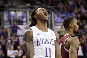 No. 25 Washington pulls away late to beat Montana