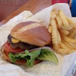 A Mill Burger cheeseburger with fries is $8.99 at the Burger Mill in Marysville. (Sara Bruestle/The Herald)