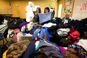 Thanksgiving came a day early, with help from some angels