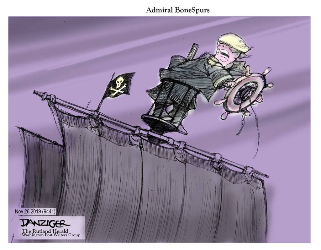 Editorial cartoons for Friday, Nov. 29