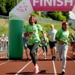 The 10-week Girls on the Run of Snohomish County program ends with a 5K that isnt a race. Girls move at their on pace. (Girls on the Run)