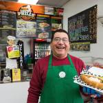 Erwin Sanchez is the owner of Erwins Philly Cheese Steak in Everett. (Andy Bronson / The Herald)
