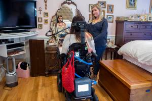 Paralyzed as a teen, she faces life with grace and purpose