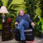Photos by Andy Bronson / The Herald                                 Steve Compton co-owns Houseplants Galore on Everett Mall Way, which opened in July.