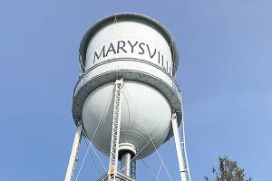 Marysville water tower won’t light up this holiday season